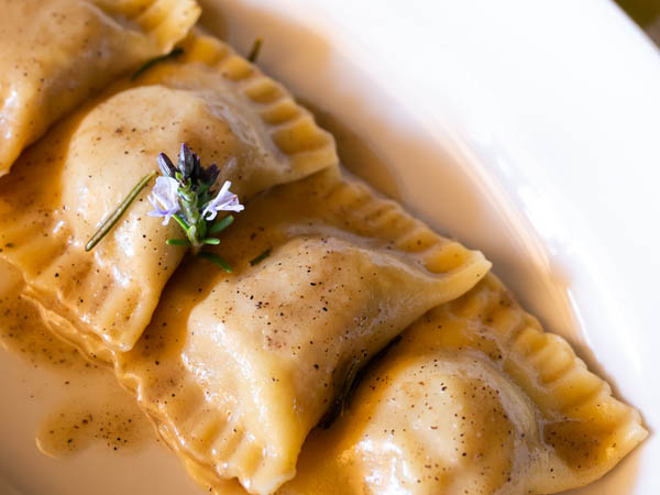 ravioli alla zucca